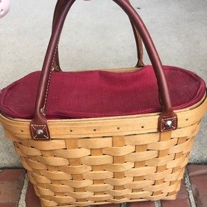 Longaberger basket purse